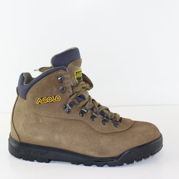 Asolo Brown Suede Hiking Boots (9 US) - Picture 1 of 11